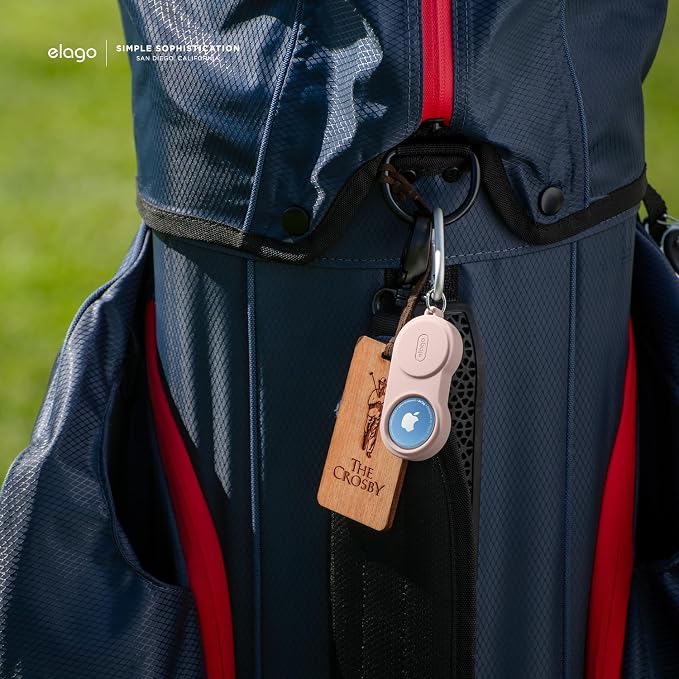 elago W5 Case Keychain Compatible with Apple AirTag 2nd Gen (2026) & 1st Gens - (Track Dogs, Keys, Backpacks, Purses, Golf Rangefinders) Tracking Device Not Included - Image 2