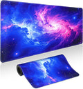Mouse Pad Gaming - Desk Mat for Keyboard and Mouse - Purple Galaxy Space Large Mouse Pads for Desk, Gaming Mousepad with Non-Slip Base, Desks Pad (31.5" X 11.8") for Game, Office and Home by Unknown