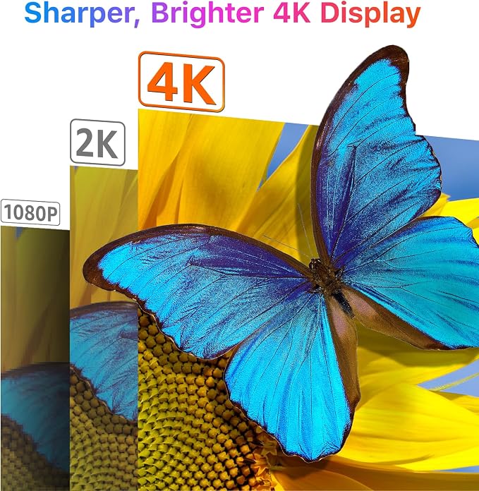 kksmart Portable Monitor for Laptop MacBook Surface PC Xbox PS5, Travel Monitor Second Screen for Laptop, HDMI USB-C VESA Compatible Built-in Speaker, 17.3 - Image 2