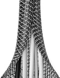 ZhiYo 6.6ft 1 inch Cable Sleeve, Black - White by ZhiYo
