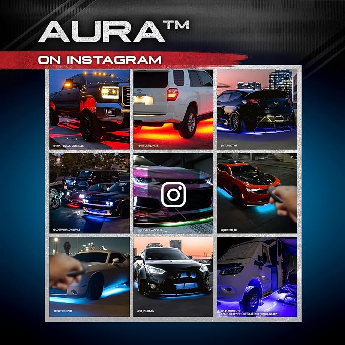 OPT7 Aura RGB Aluminum RV LED Underglow Lights with Remote Control, 12V - Image 8