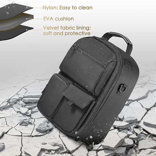 FOREGOER Carrying Case for Meta Quest 3/Quest 3S/Oculus Quest 2, Hard Travel Storage Case Compatible with Oculus Quest 3 Headset, Quest Pro, Touch Controllers Accessories, VR All-in-One Gaming Headset - Image 7
