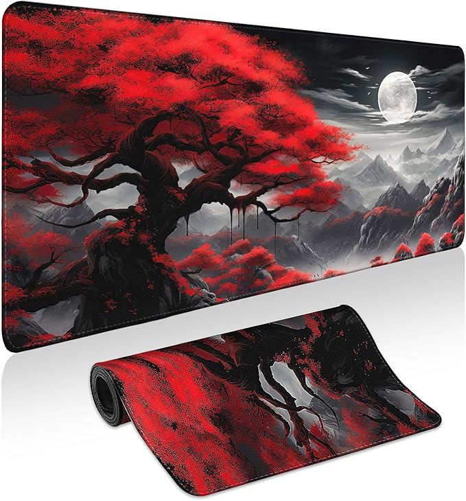 Mouse Pad Gaming - Desk Mat for Keyboard and Mouse - Large Mouse Pads for Desk, Gaming Mousepad with Non-Slip Base, Desks Pad (31.5" X 11.8") for Game, Office and Home by Unknown