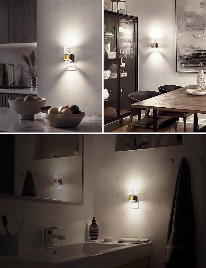 L LOHAS LED Night Light, Decorative Night Lights Plug into Wall - Image 4