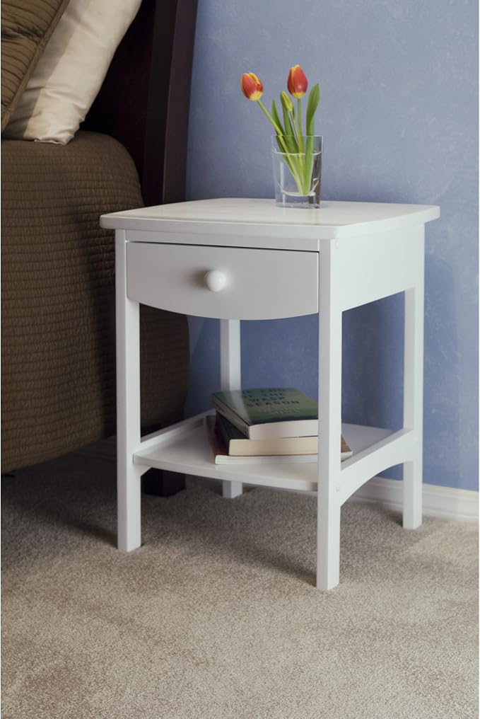 Winsome Wood Claire Accent Table, White - Image 4