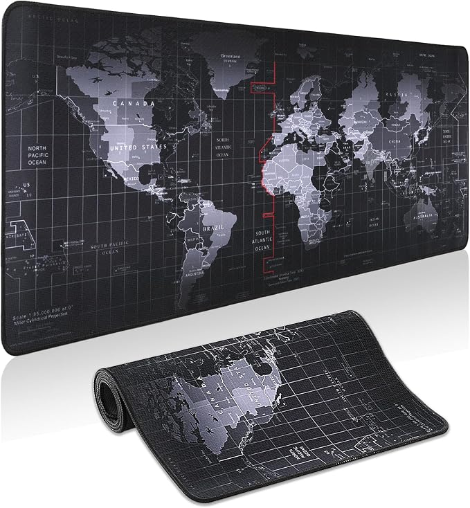 Mouse Pad Gaming - Desk Mat for Keyboard and Mouse - Large Mouse Pads for Desk, Gaming Mousepad with Non-Slip Base, Desks Pad (31.5" X 11.8") for Game, Office and Home by Unknown