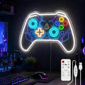 CBGEYZM Gaming Controller Neon Sign: Led Light With Glowing Cyber Core by CBGEYZM