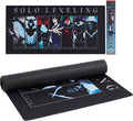 Solo Leveling Large Gaming Mouse Pad 31"x15" XL Computer Desk Mat, Anime | Solo Leveling anime gaming mouse pad, Oversized 31x15in smooth fabric top, stitched edges, non-slip rubber base. by CultureFly