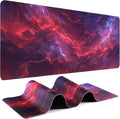 Mouse Pad Gaming - Desk Mat for Keyboard and Mouse - Large Mouse Pads for Desk, Gaming Mousepad with Non-Slip Base, Desks Pad (31.5" X 11.8") for Game, Office and Home by Unknown