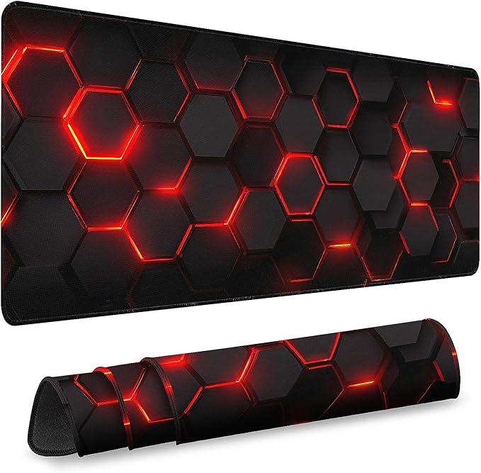 Mouse Pad Gaming - Desk Mat for Keyboard and Mouse - Large Mouse Pads for Desk, Gaming Mousepad with Non-Slip Base, Desks Pad (31.5" X 11.8") for Game, Office and Home by Unknown