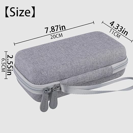 Aenllosi Hard Case for GameSir X2/X2S/X2Pro Mobile Gaming Controller, Gray - Image 5