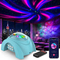 Rossetta Dual Lens Galaxy Star Aurora Projector Night Light for Bedroom by Rossetta