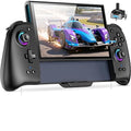 NinABXY Hall Effect Joystick Controller for Nintendo Switch 2, Wireless One-Piece Handheld Switch Joypad - Macro, Ergonomic Grip, Turbo- Christmas Accessories, Black,M by NinABXY-VideoGameAccessories