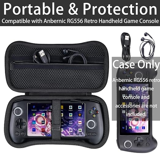 khanka Hard Case for Anbernic RG557/RG556 Retro Handheld Game Console - Image 3
