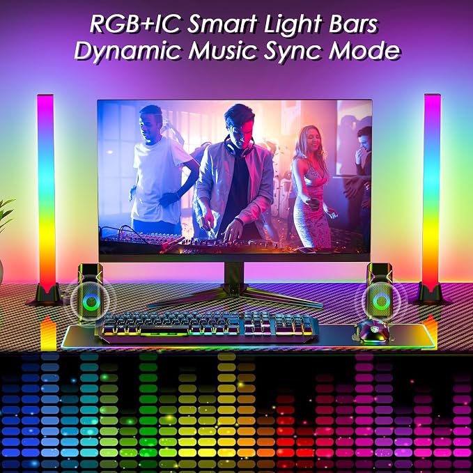 16.5" Smart Light Bar, RGB LED Light Bar for Room, Ambient Backlight for TV - Image 4