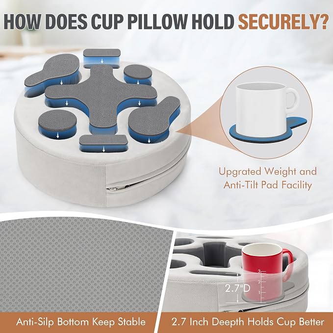 INNO STAGE Couch Cup Holder Pillow - Image 3