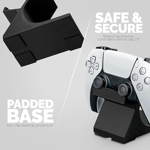 Game Controller Desktop Holder Stand (2 Pack) - Universal Design for Xbox ONE, PS5, PS4, PC, Steelseries, Steam & More, Reduce Clutter UGDS-05 by Brainwavz - Image 5