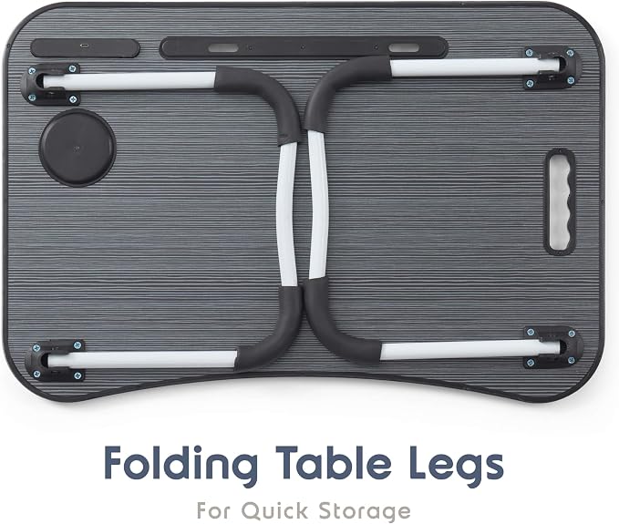 Nestl Laptop Lap Desk, Bed Tray with USB Port Laptop Stand for Bed 24"x16" - Image 9