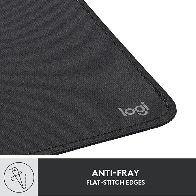 Logitech Studio Series Small Mouse Pad, Anti-Slip 9x8 Inches, Graphite | Anti-slip rubber base, easy gliding surface, durable materials, portable design, for computers - Image 5