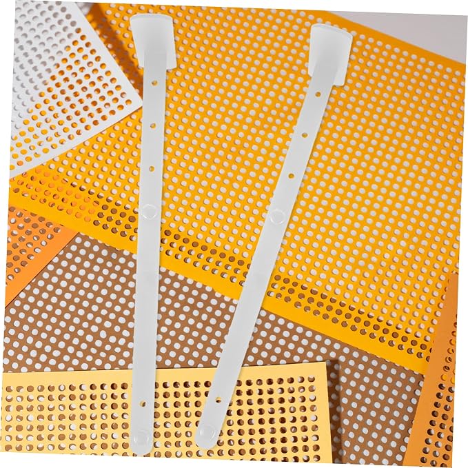 Veemoon 2pcs Adjustable Pegboard Desk Stand Desktop Riser Laptop Stand Height Adjustable Office Gaming Desk Organizer Tabletop Display - Image 6