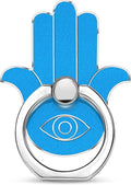 TACOMEGE Hand Phone Grip Holder, Evil Eye Phone Ring Stand Compatible with Smartphone, Tablet, E-Reader, Etc (PHGR-BL) by TACOMEGE