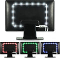 Power Practical LED Strip Lights Backlight, USB Light Strips w/Remote for 15 Ambient Color Bias Lighting Options & 10 Brightness Modes, for TV/Computer Decor/Indoor Use, Size(<24" TV) by PowerPractical