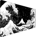 TEDNETGO Extra Large Mouse Pad, Gaming Mouse Pad, Waterproof Extra Large Mousepad with Stitched Edges, Non-Slip Base Keyboard Pad for Gamer, Office & Home, 31.5 x 15.8, Dragon by TEDNETGO