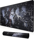 XXL Professional Large Mouse Pad & Computer Game Mouse Mat (35.4x15.7x0.1IN, Map) (90 * 40 Map) by Cmhoo