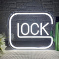 Lock Neon Signs for Wall Decor,Dimmable Game Neon Light for Gamer,Usb Powered Gaming Lights for Man Cave Bedroom Game Room Bar Birthday Gifts(9.8 * 11.8in) by Unknown