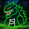 Monster Neon Sign Lights for Wall Decor, Dinosaur LED Sign for Room and Man Cave Decor, Dimmable Powered LED Signs for Boys Bedroom, Party, Birthday, Christmas Gift by Tailedi