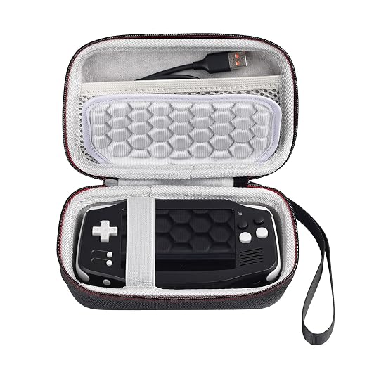 YWLUUOO Carrying Case Storage Box with Pocket for RG34XX Handheld Game Console Storage Bag Shockproof Travel Bag Game Console - Image 9