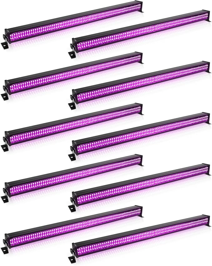 LED Wall Washer Light,336 LEDs 70W RGB DJ Light Bar Stage Lighting Support DMX & Sound Activated Control Dj Party Lights Bar for Indoor Outdoor Disco Church Birthday Wedding-10PACK - Image 8
