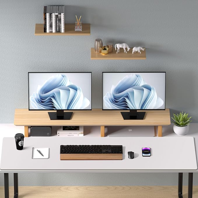 Aothia Faux Leather Desk Mat – Large Mouse Pad, Non-Slip PU Leather Blotter, Waterproof Writing Surface for Office and Home (Pale Lavender White, 47.2" x 23.6") - Image 9