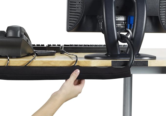 OmniMount OECMS Neoprene Cable Management - Black/White - Image 4