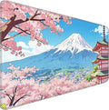 Waterproof Desk Mat 31.5x15.7 Inch - Extra Large Mouse Pad, Building | Covers Full Desk Non Slip Rubber Backing Easy to Clean by CustomerFirstServiceFirst