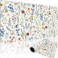 Large Gaming Mouse Pad Desk Mat 31.5"x15.7" Non-Slip Weeds Floral | Extended Mousepad, Non-Slip Rubber Base , Stitched Edges, for Computer/Laptop/Office/Home by Mcapirivo