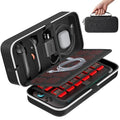 OIVO Carrying Case Compatible with 2025 Nintendo Switch, Portable Switch 2 Travel Carry Case Fit for Joy-Con 2 & Adapter, Hard Shell Protective Pouch Bag with 24 Game Slots, White by OIVO