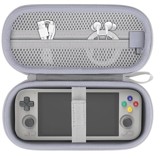 khanka Case for Anbernic RG VITA Pro/Retroid Pocket 6/5 Console,White - Image 2