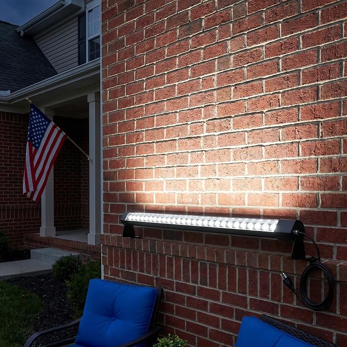 1 Pcs 72W Wall Washer Light 4FT 5000K 120V IP67 Waterproof Plug-in - Image 8