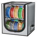 YOOPAI 3D Printer Filament Storage Box – 2 Tier Filament Storage Rack with Fabric Cover, Holds Up to 24 Rolls 1KG – 3D Filament Storage Organizer for Home, Workshop & Studio by YOOPAI