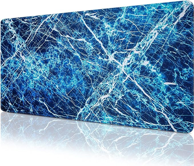 Canjoy Gaming Mouse Pad, 31.5x15.7in Large Mouse Pads for Desk Keyboard Pad | Desk Mat for Keyboard and Mouse Computer Big Full Size Desk Pad with Non-Slip Rubber Base and Stitched Edge for Home Office by Canjoy