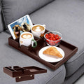 Nnewvante Couch Insert Table for Middle Cushion,Bamboo Brown by Nnewvante