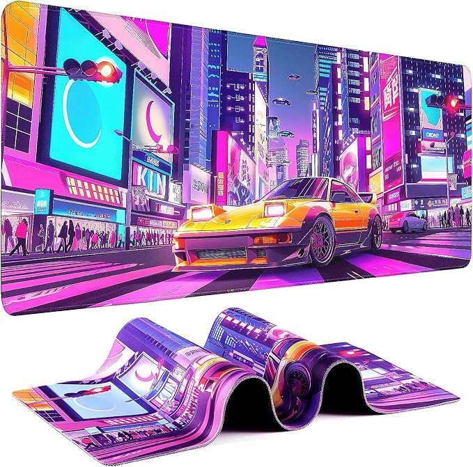 Gaming Mouse Pad - (31.5"×11.8") Sports Car Large Mouse Pads for Desk - Desk Mat for Keyboard and Mouse with Non-Slip Base, Desks Pad Matfor Game/Office & Home by Unknown