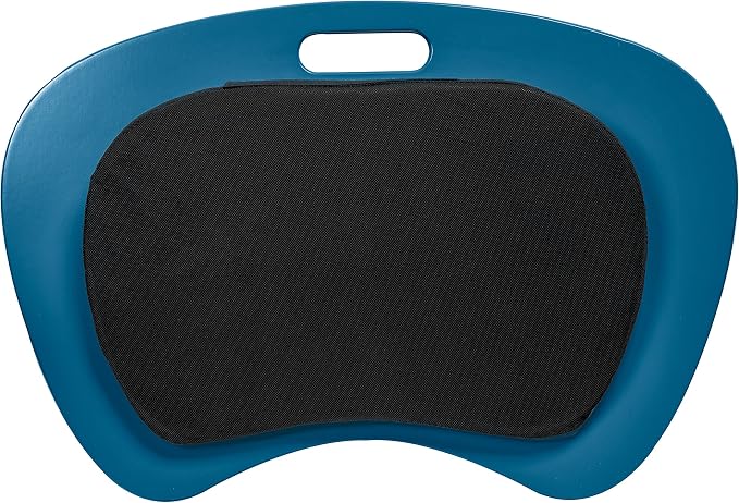 Honey-Can-Do TBL-06321 Portable Laptop Lap Desk with Handle, Indigo Blue, 23 L x 16 W x 2.5 H - Image 3