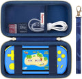Supmay Carrying Case Compatible with CCTU / TEBIYOU Kids Handheld Games Preloaded 218 Retro Video Games, Portable Gaming Electronic Toys Storage Holder Travel Bag with Mesh Pocket for USB Cable, Blue by Supmay