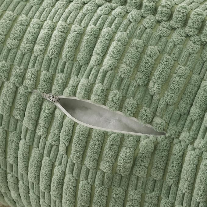 Large Reading Pillow for Sitting Up with Arms,Green Corduroy | Back Pillow for Adults Backrest,19" Sitting Pillow Supports Reading,Gaming & Relaxing in Bed,Couch,Floor - Image 7
