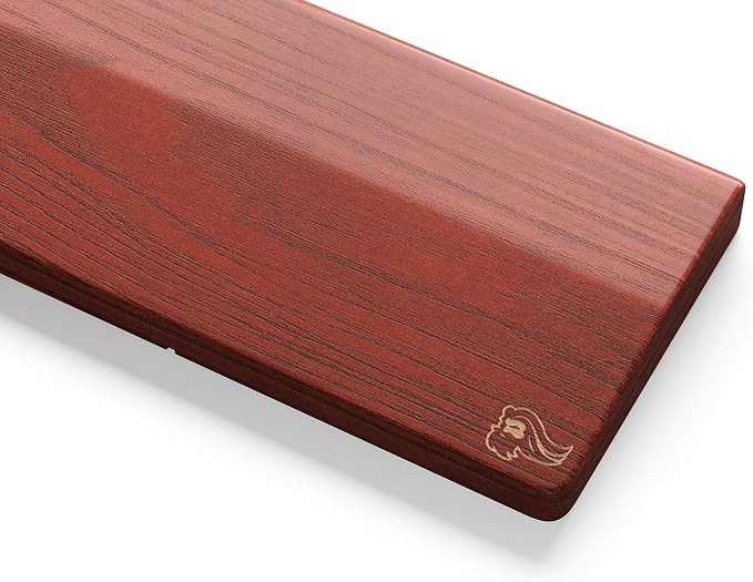 Glorious Gaming Wooden Mouse Wrist Rest - Brown/Golden Oak - for Gaming Mice, Wood Ergonomic Palm Rest| 8x4 inches/19mm Thick (GV-M-Brown) - Image 4
