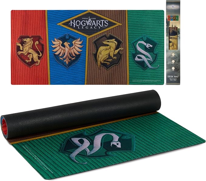 Harry Potter Gaming Mouse Pad Large 31"x15" XL Computer Desk Mat, Anime | Harry Potter anime gaming mouse pad, Oversized 31x15in smooth fabric top, stitched edges, non-slip rubber base. by CultureFly