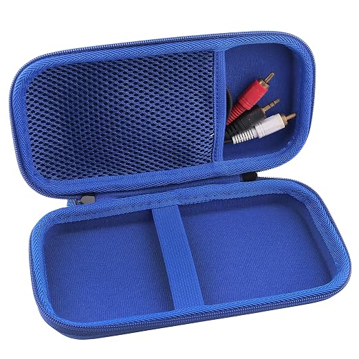 WAIYUCN Hard Carrying Case Compatible with RG476H Retro Game Console Handheld Game Protective Case (blue) - Image 2