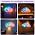 STHF DIY USB-Powered Thundercloud LED Light Decor | 3D Shapable Clouds Lamp, Unique Room Decor & Night Light for Bedroom, Gaming Room, Ceiling Ambiance & Party (4-Meter Cloud) - Image 7